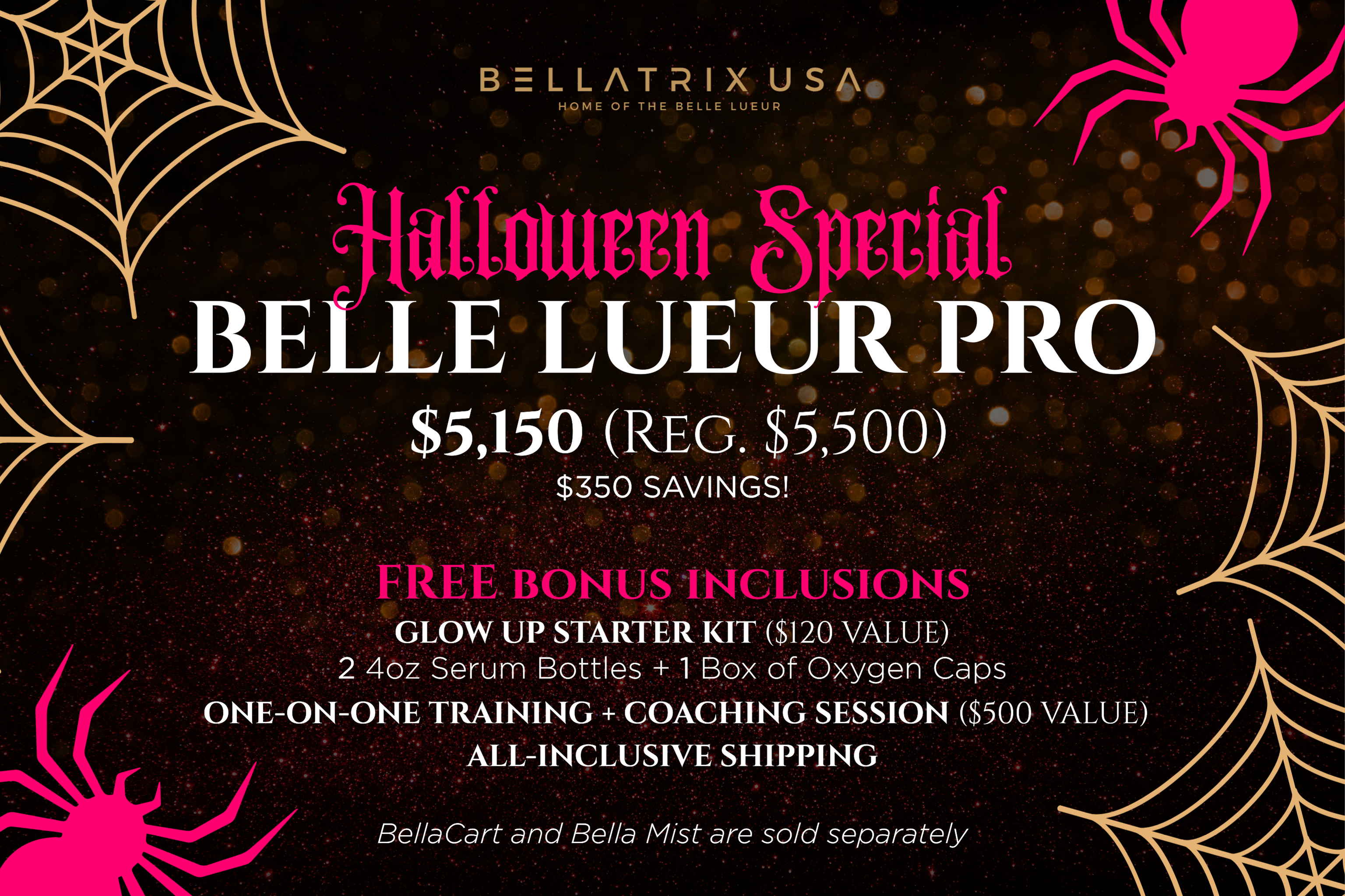 🖤 Belle Lueur PRO – Halloween Promo 🖤